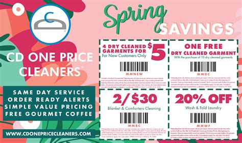 Cd One Price Cleaners Coupons Printable